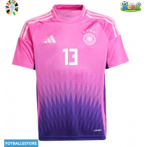 Tyskland Thomas Muller #13 Bortedrakt EM 2024 Kortermet